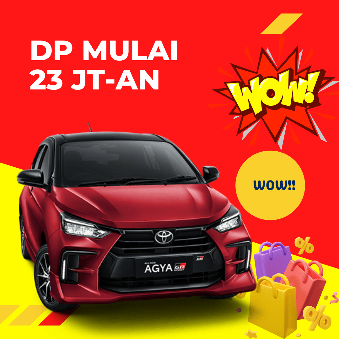 Dealer Toyota Bogor - Harga Agya - Kredit Toyota Agya DP 23 Jutaan